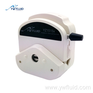 Large flow laboratory peristaltic pump for drip irrigation